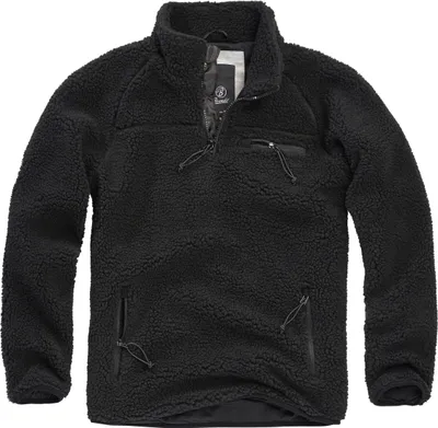 Produktbild von Brandit Teddy Troyer Jacke Schwarz M Mann Schwarz M