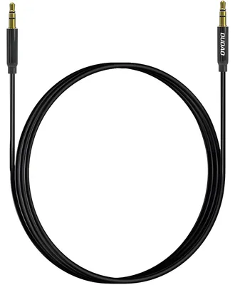 Obrázok produktu pre Dudao L12S AUX kábel 3,5mm Jack 1m - Čierna KP41415