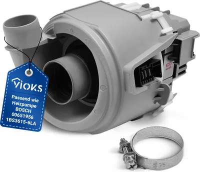 Produktbild von Pumpe passend wie Bosch 00651956 1BS3615-6LA Heizpumpe für Spülmaschine