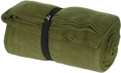 Produktbild von MFH 32340B - Fleece-Decke - ca. 200 x 150 cm - Outdoor - oliv