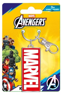 Image de Marvel - Logo - Porte-clés en métal