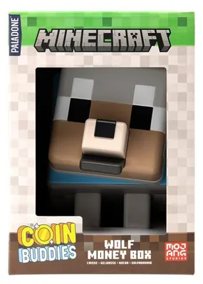 Image de Paladone Minecraft Loup Tirelire One Size
