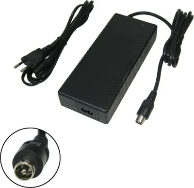 Produktbild von Netzteil Schnell-Ladegerät 29,4V 4A für 24V Akkus mit 10,45mm x 8,50mm 1Pin-Anschluss Stecker ersetzt HP1202L3 für E-Bike Elektrofahrrad Pedelec Elektro Fahrrad Akkus Hagebaumarkt