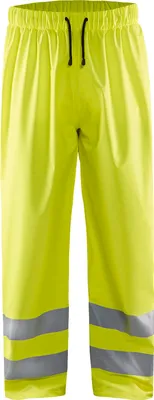 Produktbild von Blakläder High Vis Regenhose 1384 2000 Level 1 in div. Farben, Farbe:gelb, Größe:XS