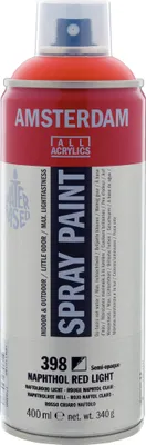 Produktbild von Amsterdam Sprühfarbe Spraydose hochpigmentiert 400 ml Naphtholrot Hell 398