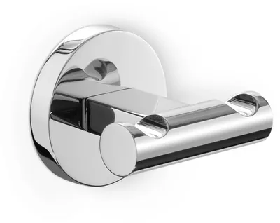 Produktbild von ZACK Edelstahl doppel-Wandhaken SCALA Handtuchhalter Handtuchhaken Haken 40063
