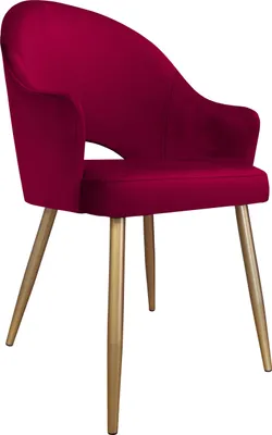 Obrázek produktu pro Židle Velvet se zlatou nohou MG31