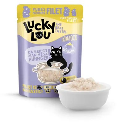 Produktbild von Lucky Lou 62928, Adult, jede Rasse, Huhn, 70 g, Getreidefrei