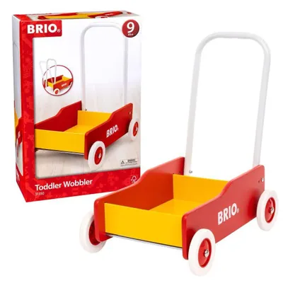 Image de BRIO Chariot de marche, rouge/jaune