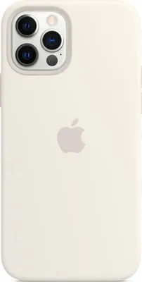 Produktbild von Apple iPhone 12 Pro Max Hülle - Silikon - Soft Case, Backcover - Weiß