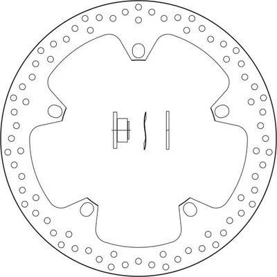 Produktbild von BREMBO Bremsscheibe Vorne für BMW MOTORCYCLES F 320mm 168B407D7