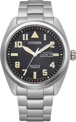 Produktbild von CITIZEN BM8560-88EE analoge Herrenuhr Quarz Eco-Drive, Ziffernblatt schwarz