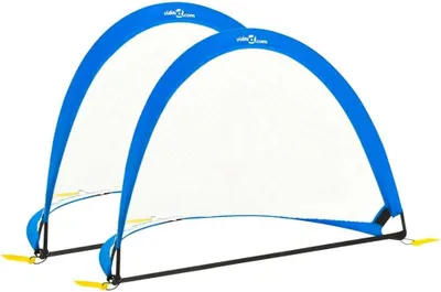 Obrázok produktu pre Detské futbalové bránky 2 ks s úložným vakom 119x82x84,5 cm