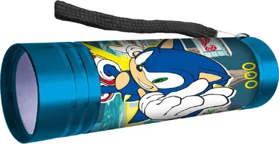 Immagine prodotto di Torcia Sonic LED per bambini - Pratica ed elegante torcia di colore blu chiaro
