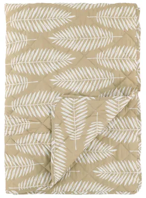 Produktbild von Chic Antique Aix Quilt mit Tropischen Blattmotiv