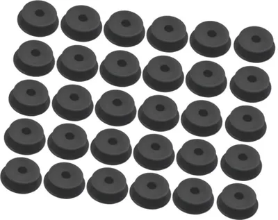 Produktbild von 30 Stück - Rundknopf Ø 24/30 mm für 6 - 8 mm Seil Expanderseil - Planenknopf