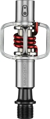 Produktbild von Crankbrothers Klickpedale XC Eggbeater 1 , silber / rot