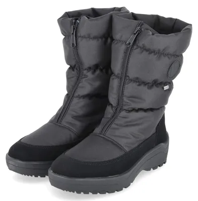 Image de Bottes d'hiver pour femmes Vista, couleur noire, matière textile, taille 42