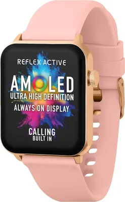 Produktbild von Reflex Active AMOLED Series 30 Pink Smart Watch