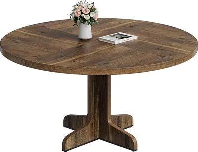 Imagen del producto de Mesa redonda moderna para 4-6 personas