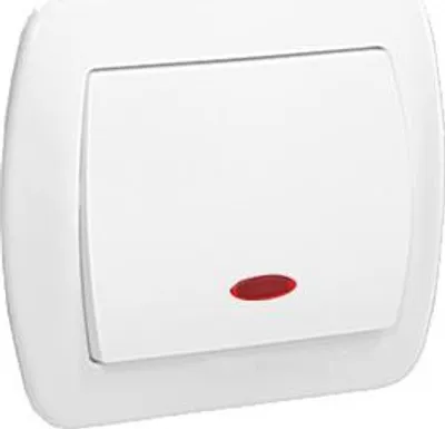 Image de Simon Akord Interrupteur Simple Avec Éclairage Aw1L/11
