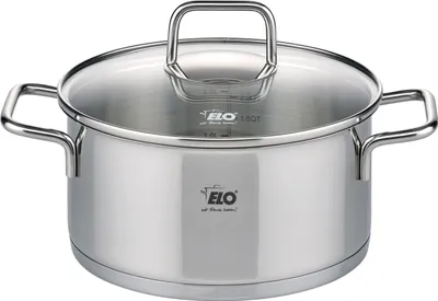 Produktbild von Elo Citrin 72440 Kochtopf inkl. Deckel, Edelstahl, 20 cm Durchmesser, Induktionsherd-geeignet