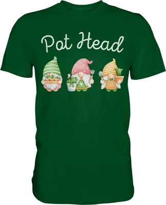 Produktbild von Kaktus Zwerge T-Shirt Kakteen Humor Sukkulenten Pflanzen – Bottle Green / M