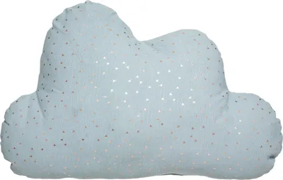 Produktbild von Kinderkissen "oya" blaue wolke 45x28cm  - Atmosphera créateur d'intérieur