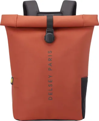 Produktbild von DELSEY PARIS Freizeitrucksack Rucksack mit Laptopfach Turenne Soft Rolltop Backpack 26L Brick terracotta