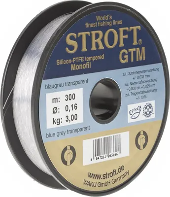 Produktbild von Stroft Schnur GTM Länge 300m ø 0,16mm Tragkraft 3,0kg