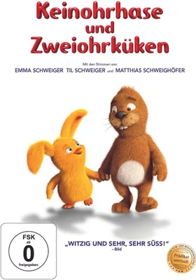 Produktbild von Keinohrhase und Zweiohrküken (DVD) Min: 75/DD5.1/WS - Universal Pictures 1000446335 - (DVD Video / Zeichentrick)