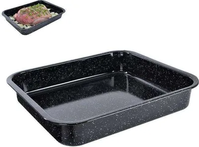 Produktbild von ORION Backblech emaillierte Backform mit hohem Rand 39,5x33,5x4,5