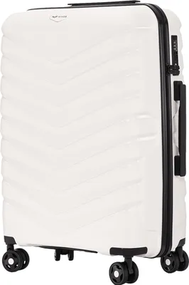 Produktbild von Kufrík Wings Phoenix Medium 24" TSA White Polypropylene
