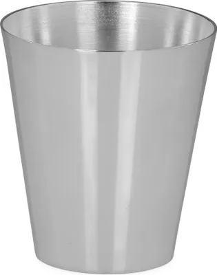 Produktbild von Becher ohne Fuß, glatt, M, versilbert, H 10,0cm D 8,5cm