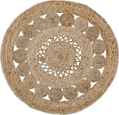Image de Tapis de jute tissé TAPIS DE JUTE