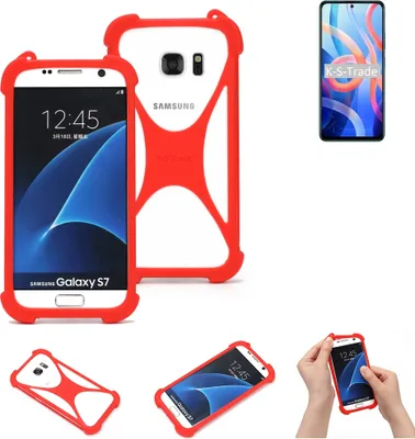 Produktbild von K-S-Trade Handy-Hülle kompatibel mit Xiaomi Redmi Note 11 Schutz-Hülle Bumper Silikon Schutz Hülle Cover Case Silikoncase Silikonbumper TPU
