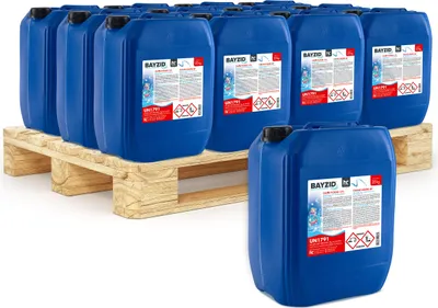 Produktbild von 12x25 kg BAYZID® Flüssigchlor 13% zur effektiven Pool Desinfektion