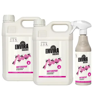 Produktbild von Envira Motten Abwehrspray im Nachfüllpack 2x5L+500ml