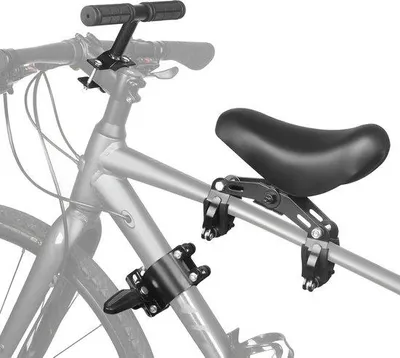 Productafbeelding van Famanu fietstoeltje voor bevestiging aan het voorrek – zwart