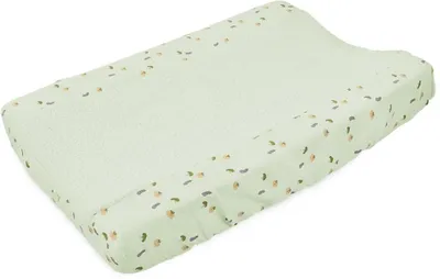 Produktbild von Trixie Wickelauflagenbezug Babytextil 70x45cm Friendly Vegetables grün