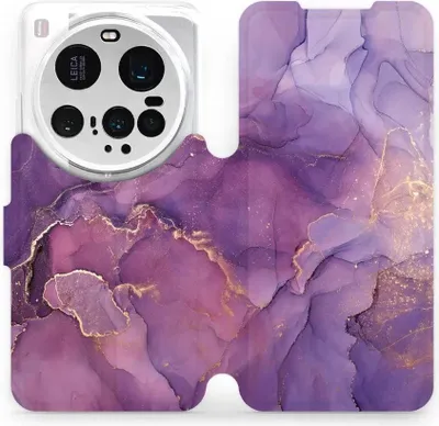 Produktbild von Handyhülle mit klappe für Xiaomi 15 Ultra, Mobiwear Book, Violett