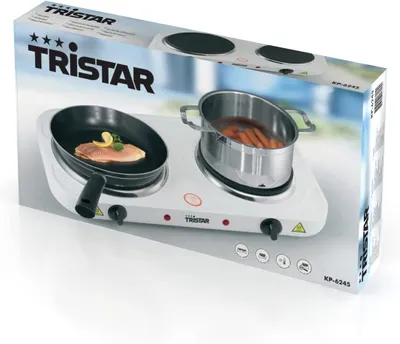Immagine prodotto di Piano di cottura a induzione Tristar KP6245 Bianco 2500 W