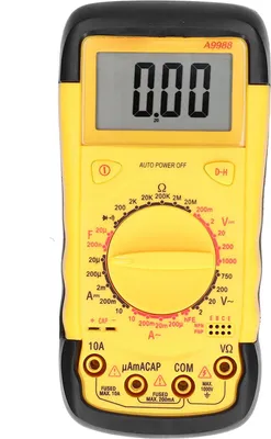 Obrázek produktu pro Multifunkční multimetr Inteligentní ochrana proti přetížení Automatické vypnutí Měření proudu Kapacitní měřič A9988