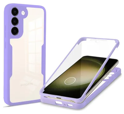 Obrázek produktu pro Pouzdro Techsuit ColorVerse 360 s ochrannou fólií pro Samsung Galaxy S23 Plus - Fialové