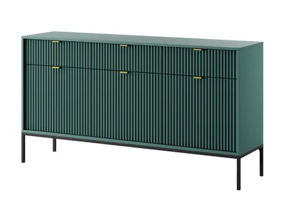 Produktbild von AX LIVING Sideboard mit Schubladen Eternas KSZ154 154 cm Breite Grün