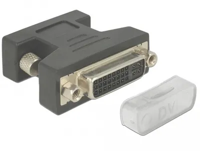 Produktbild von DeLOCK 60161, DVI, Transparent, Polypropylen, 9,85 mm, 25,9 mm, 7,6 mm