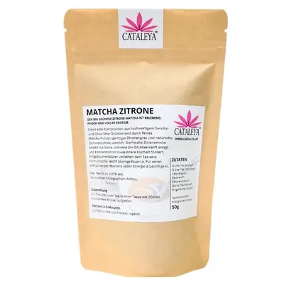Produktbild von CATALEYA Grünteemischung mit Matcha und Zitronengras, lose, 50 g