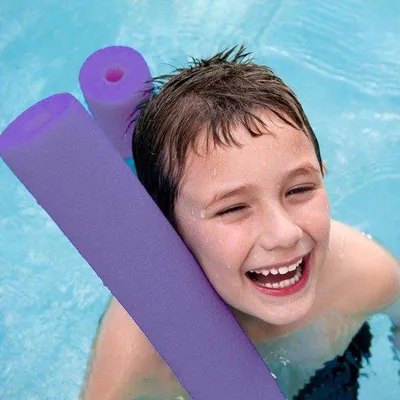 Produktbild von 59 Zoll hellhäutige Farbenfrohe Schwimmstäbchen für Schwimmspaß - Dicke und Farbenfrohe Schwimmstäbchen für Kinder und Erwachsene für Handwerkprojekte.