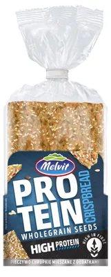 Produktbild von Melvit Protein-Knäckebrot Crispy Protein 130 g