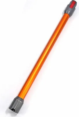 Obrázek produktu pro Teleskopická prodlužovací trubice, pevná, kompatibilní s modely Dyson V11, V10, V15, V8 a V7, délka 73 cm, trubice s rychloupínáním – oranžová